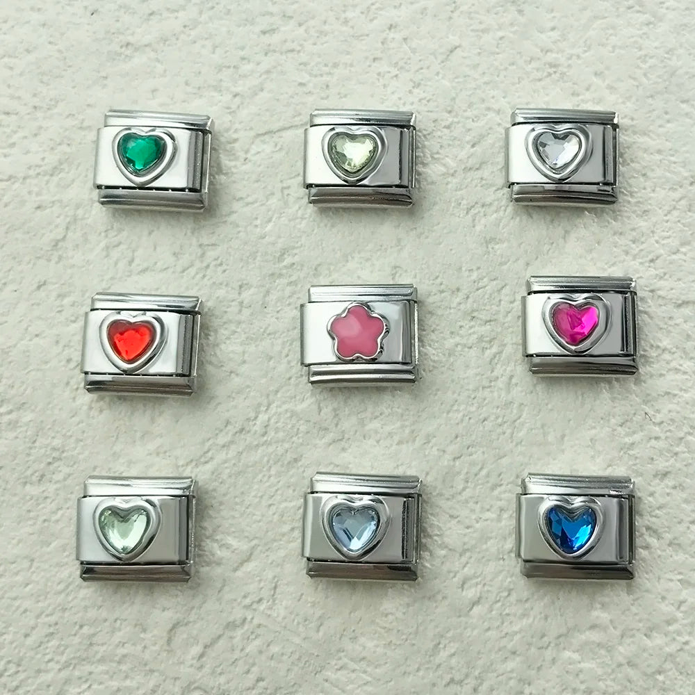 Heart Italian Charm Link 269