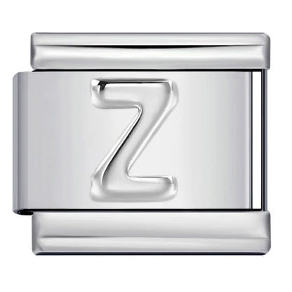 Silver Color 26 English Letters 134
