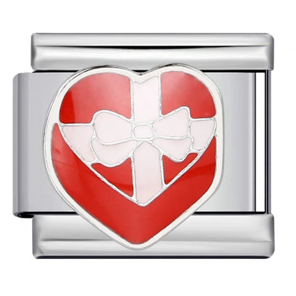 Heart Italian Charm Link 275