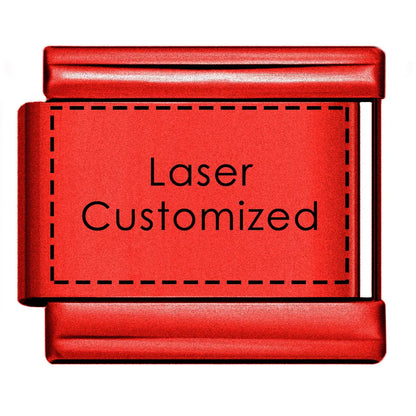Laser Customization Italian Charm 514