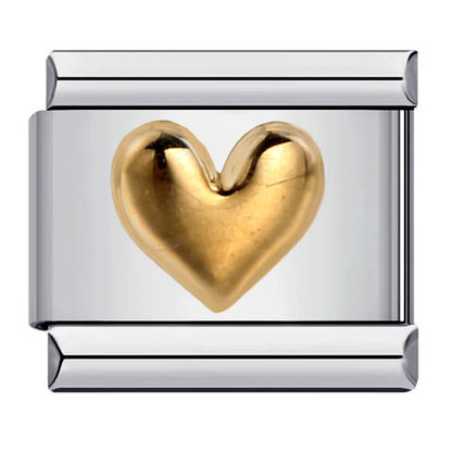 Heart Italian Charm Link 331