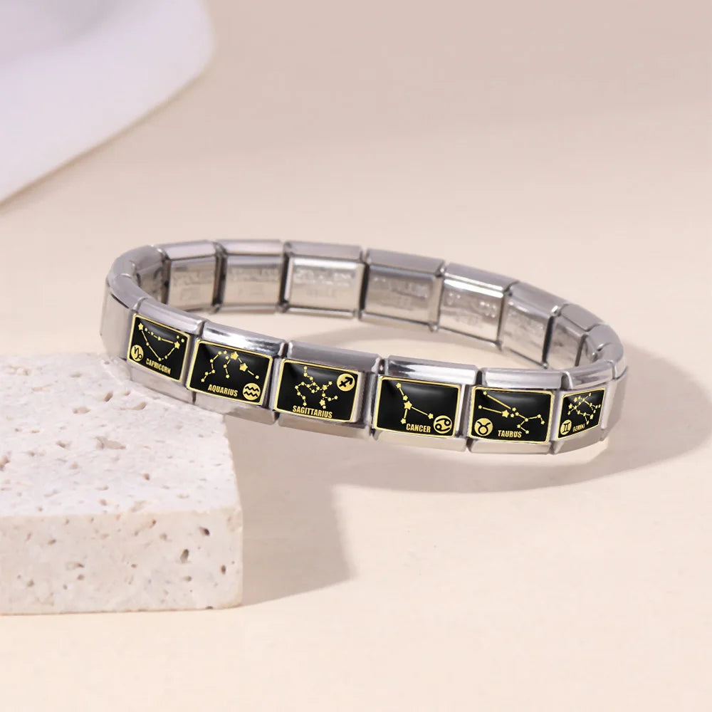 12 Constellation Italian Charm 362