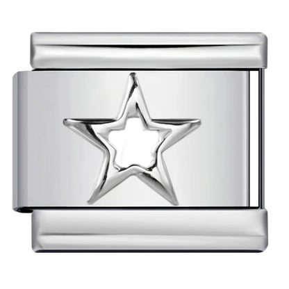 Star Italian Charm Link 312