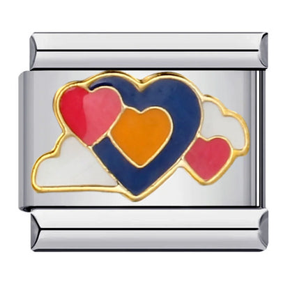 Rainbow Italian Charm Links 151