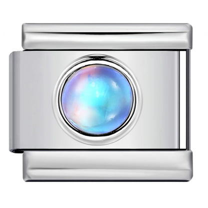 Colorful Zirconia Italian Charm 506