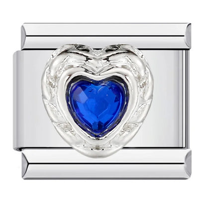 Blue Italian Charm Link 402