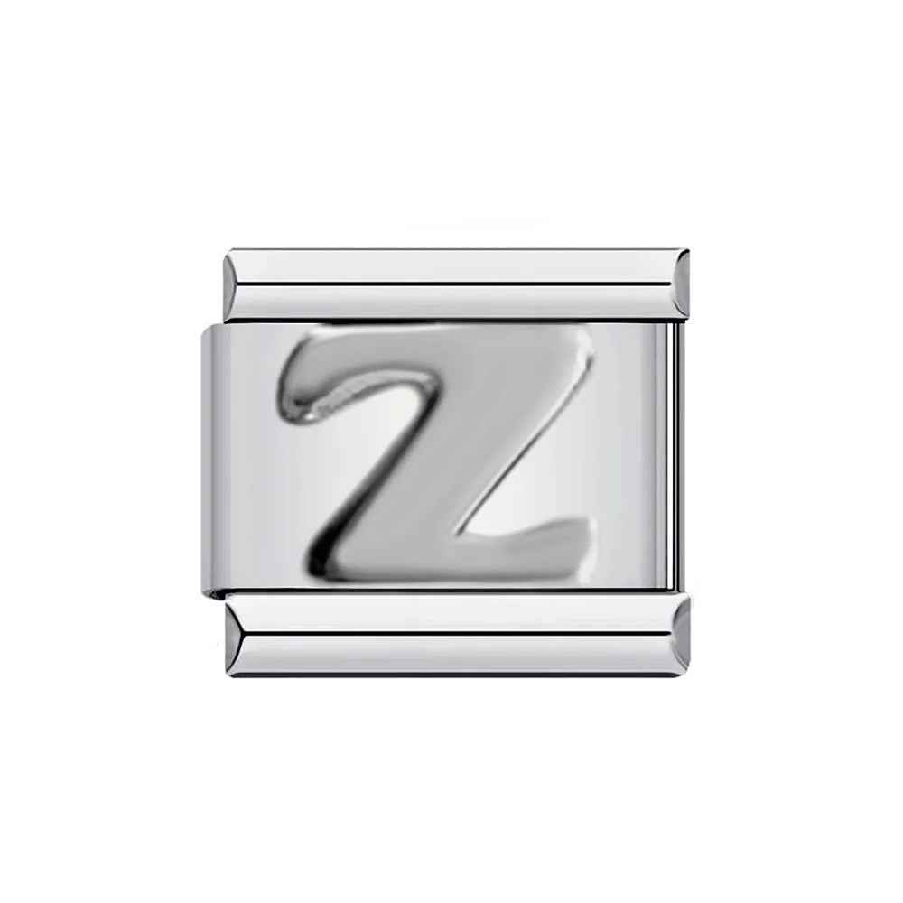 Silver Color 26 English Letter 071