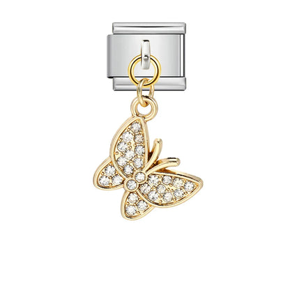 Butterfly Pendant Italian Charm 542