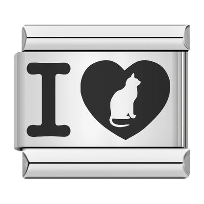 Laser Italian Charm Links 034