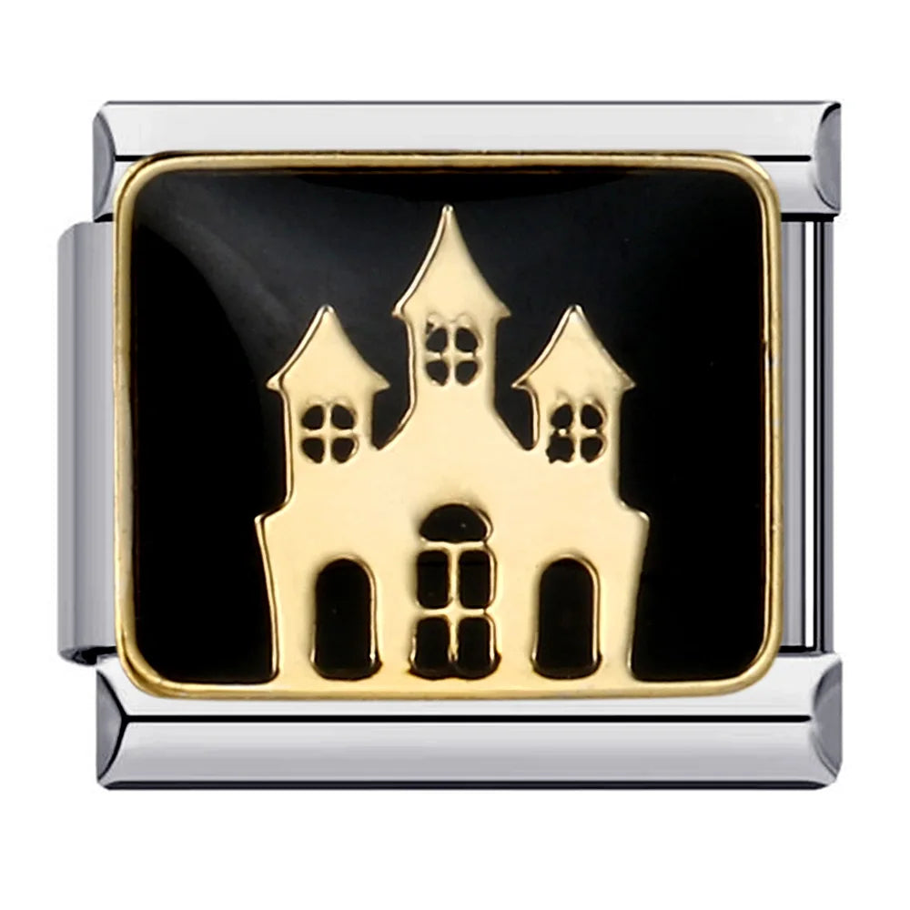 Halloween Italian Charm Links 077