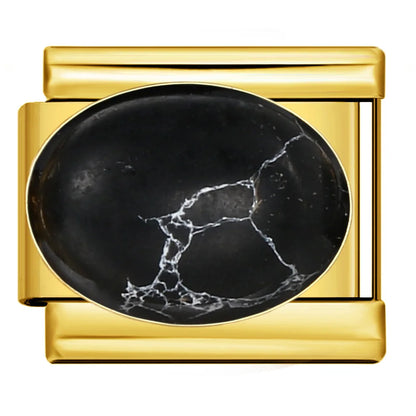 Black Italian Charm Links 318