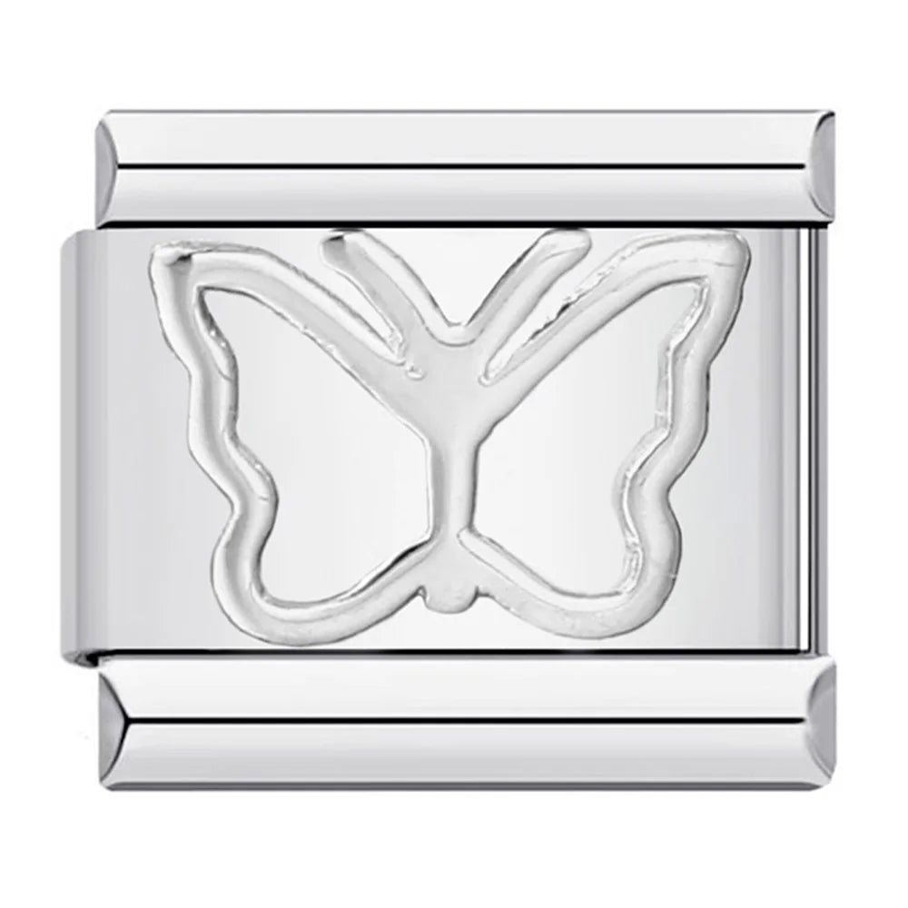 Butterfly Italian Charm Link 479