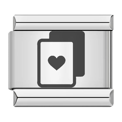 Laser Italian Charm Links 063
