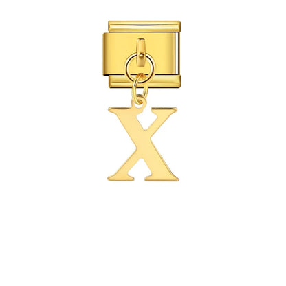 Gold Color Pendant 26 English Letter 520