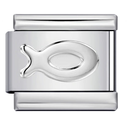 Fish Italian Charm Link 169