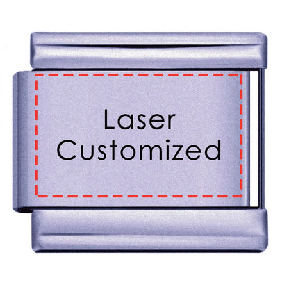 Laser Customization Italian Charm 514