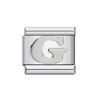 Silver Color 26 English Letter 071