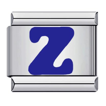 Blue Color 26 English Letters 002
