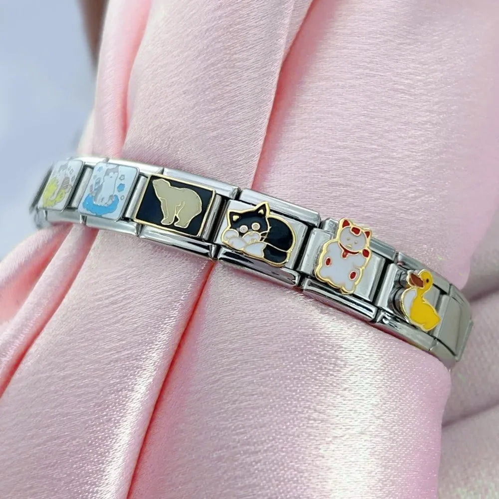 Animal Italian Charm Link 204