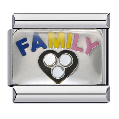 Heart Italian Charm Links 121