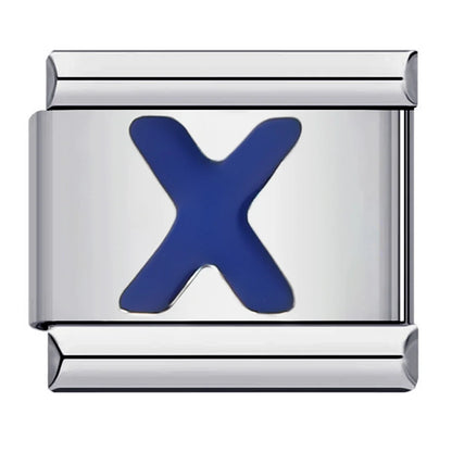 Blue Color 26 English Letters 021