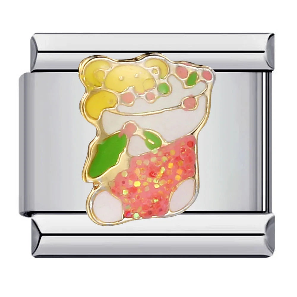 Christmas Italian Charm Links 140