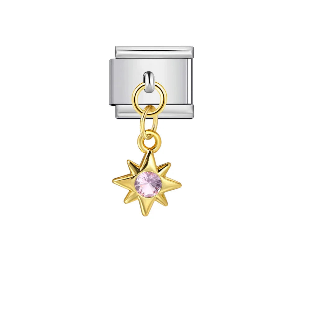 Star Pendant Italian Charm 242