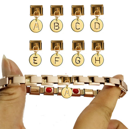 Laser Italian Charm Links 050
