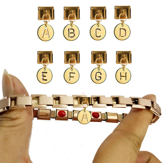 Laser Italian Charm Links 050