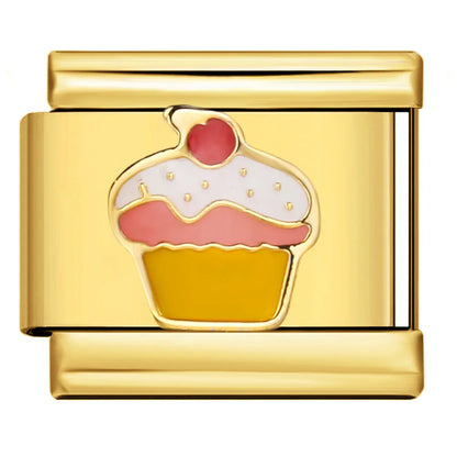 Cake Italian Charm Link 202