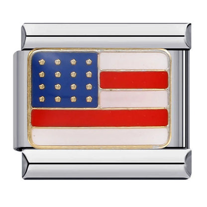 USA Italian Charm Links 136