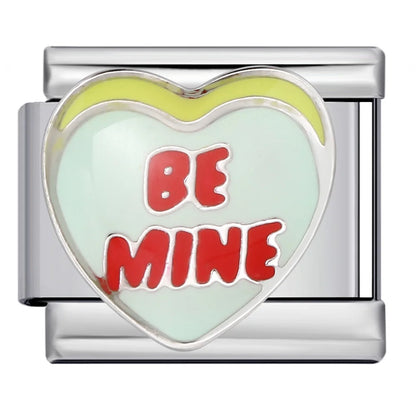 Heart Italian Charm Link 294