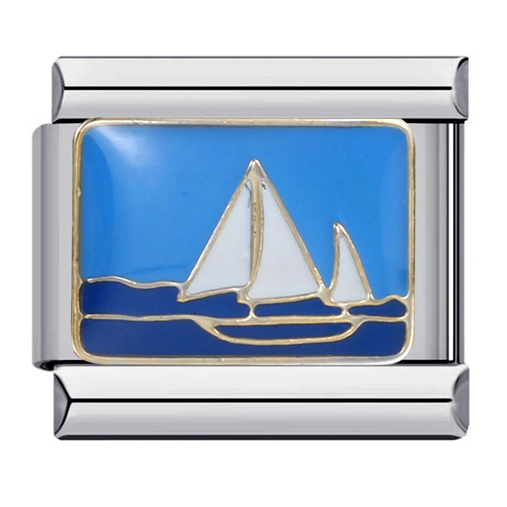 Beach Italian Charm Links 155