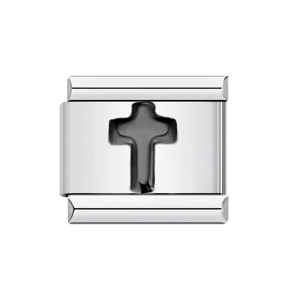 Black Italian Charm Links 318
