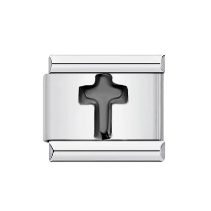Black Italian Charm Links 318