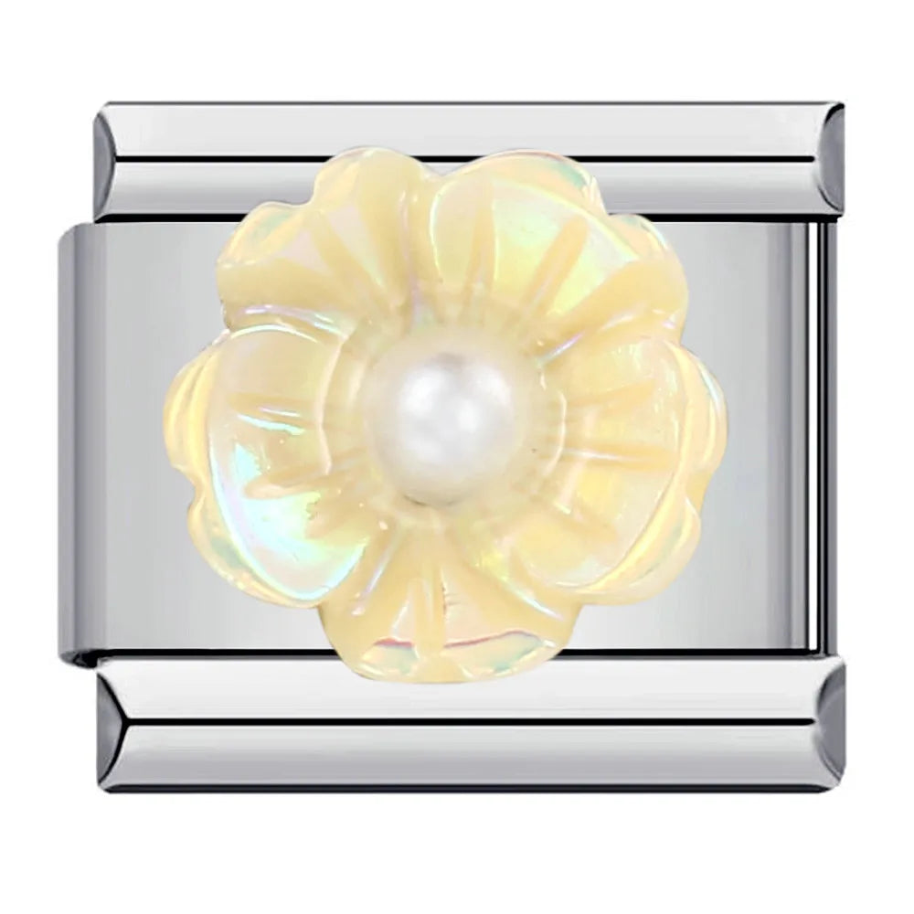 Flower Italian Charm Links 141