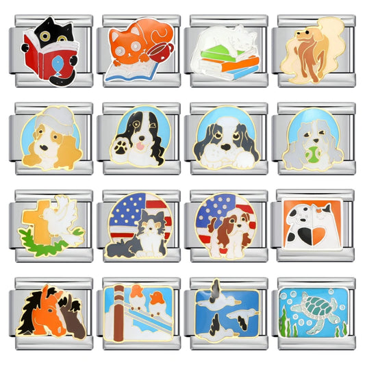 Animal Italian Charm Link 244