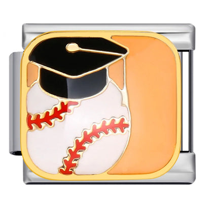 Graduation Italian Charm Link 317