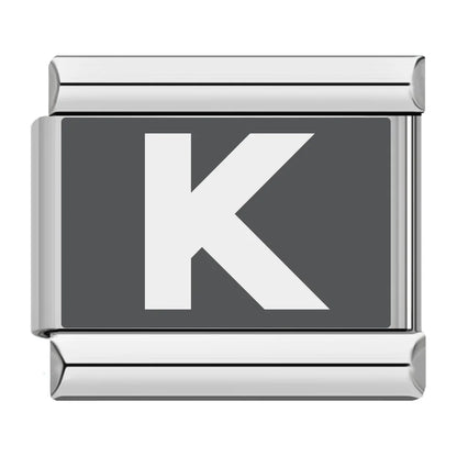 Laser 26 English Letters Charm 028
