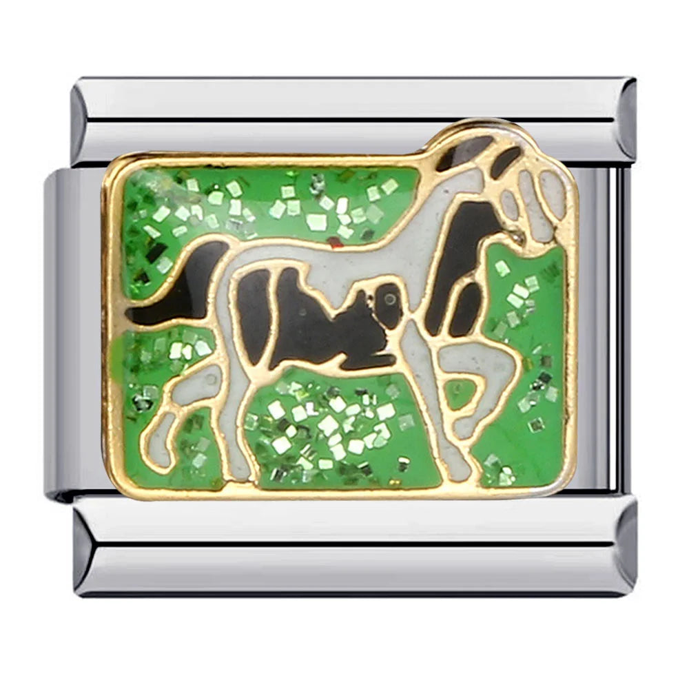 Animal Italian Charm Links 074