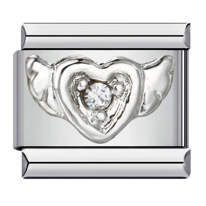 Silver Color 26 English Letters 125