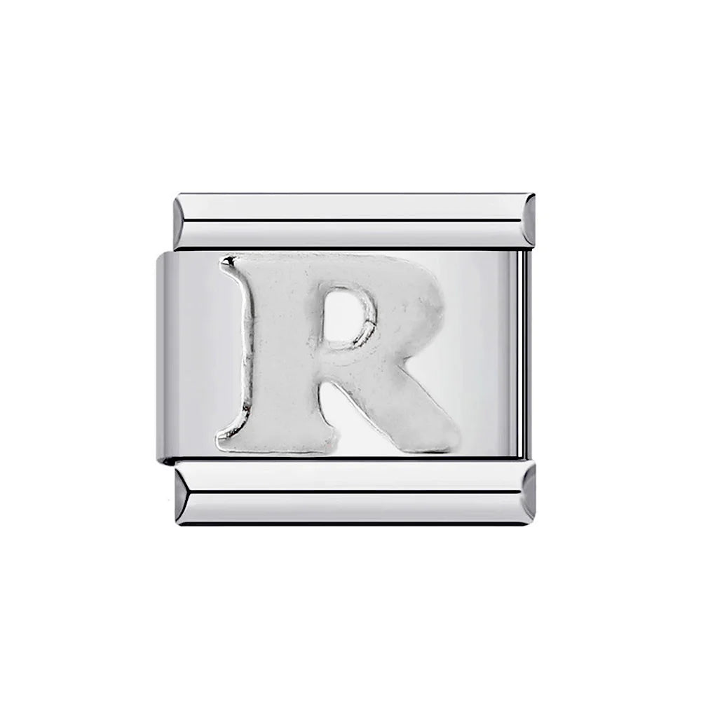 Silver Color 26 English Letter 071