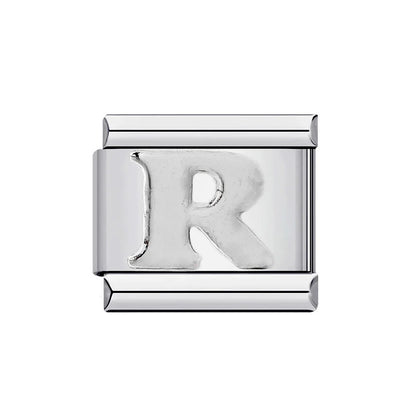 Silver Color 26 English Letter 071
