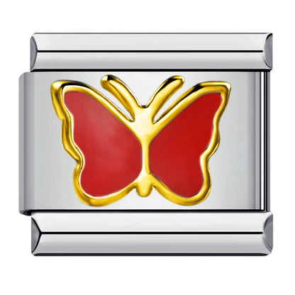 Butterfly Italian Charm Link 479