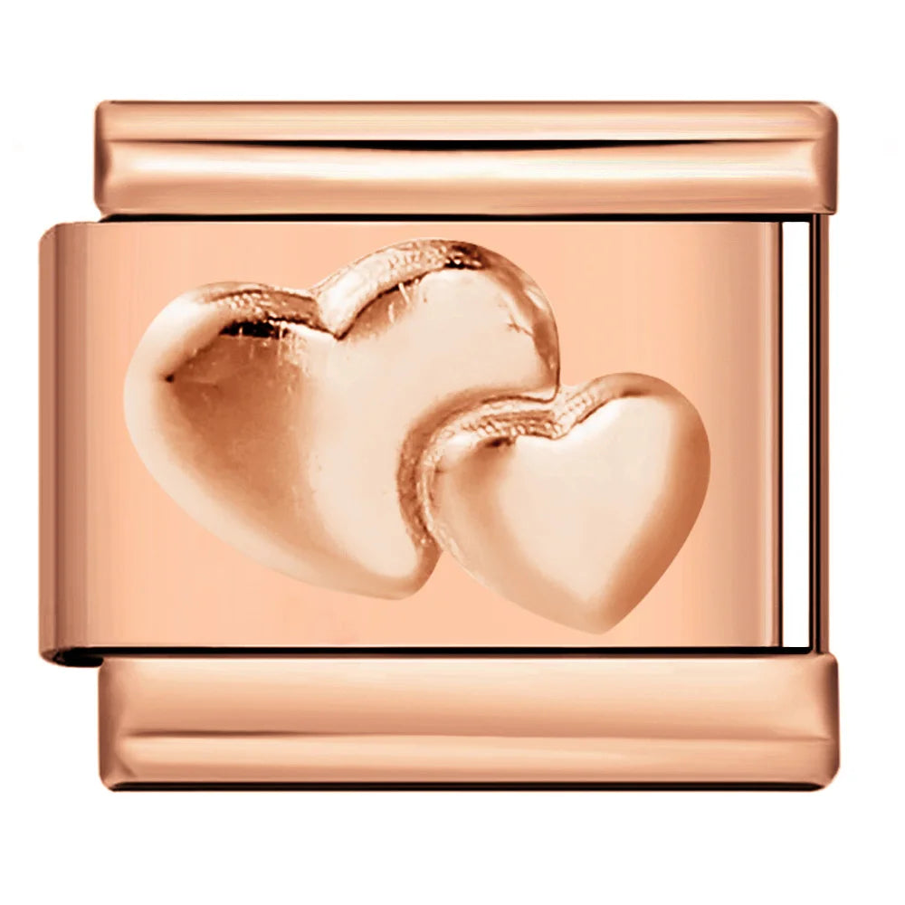 Rose Gold Color Italian Charm 476