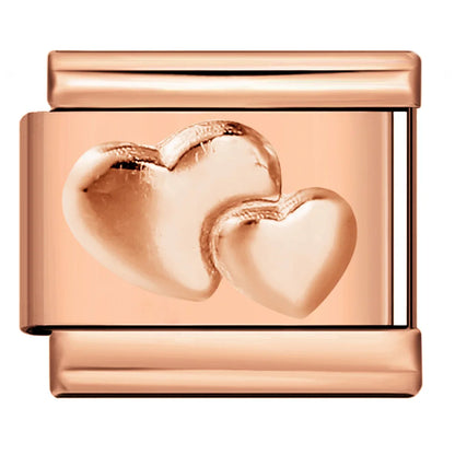 Rose Gold Color Italian Charm 476