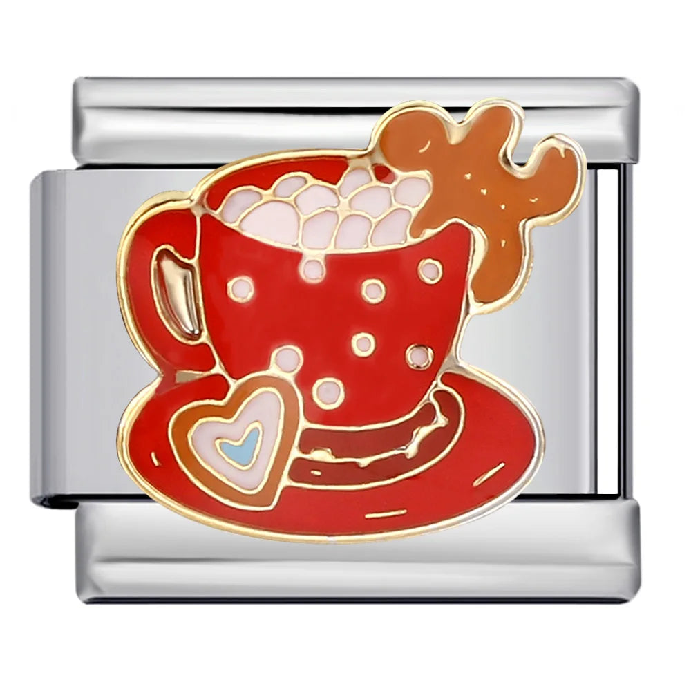 Christmas Italian Charm Link 187
