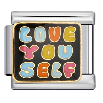 Words Italian Charm Link 346