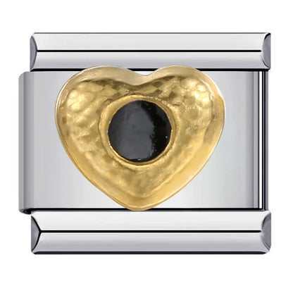 Heart Italian Charm Links 119
