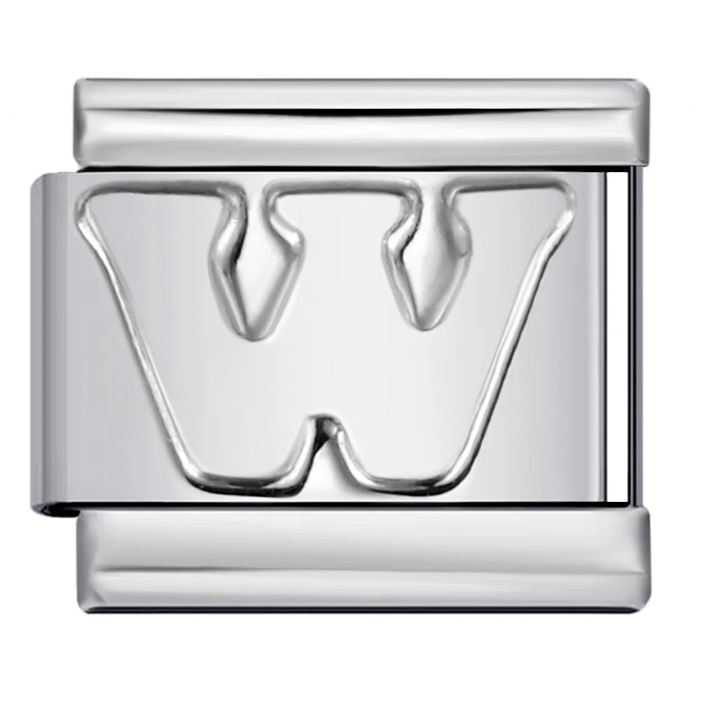 Silver Color 26 English Letter 533